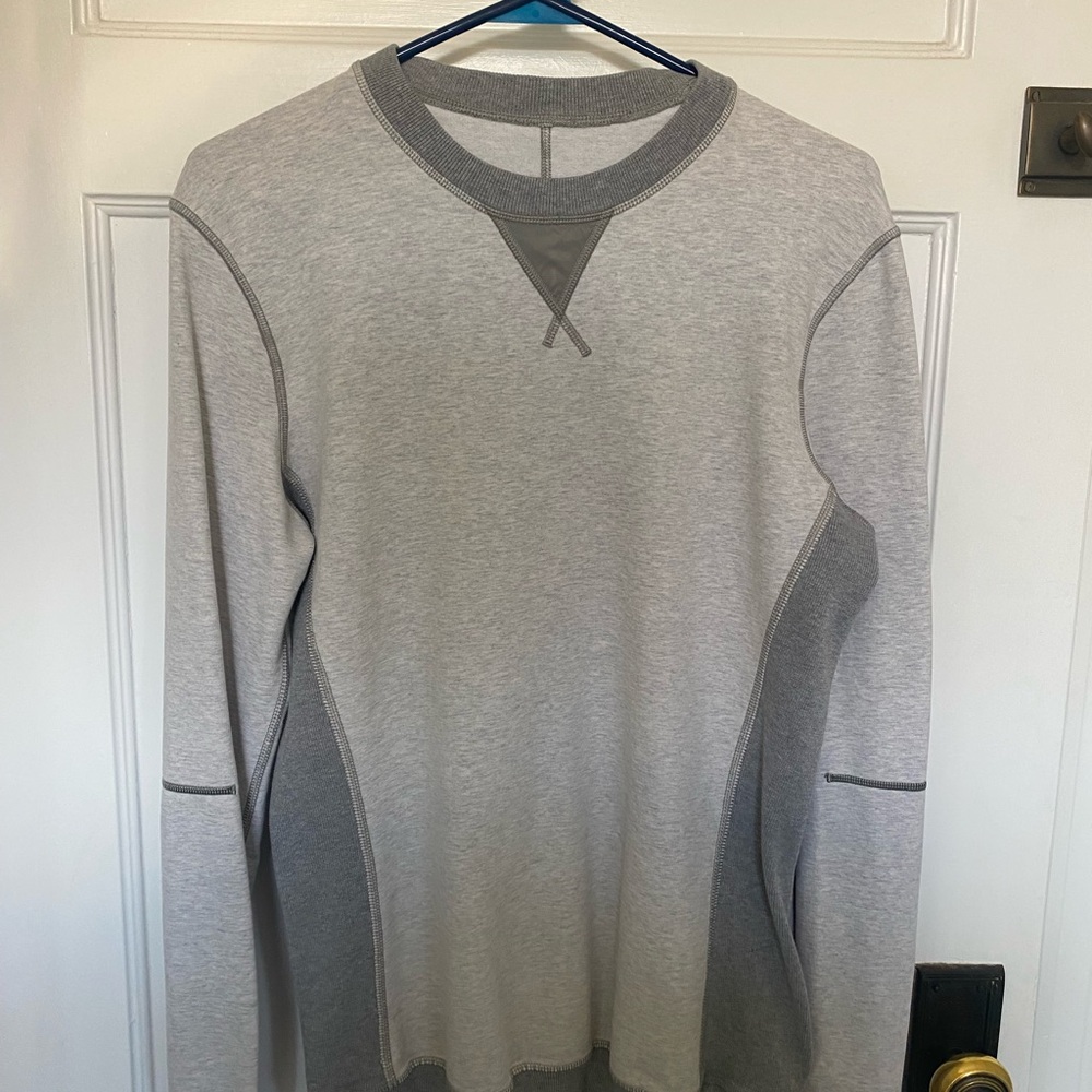 lululemon athletica Gray Sweatshirt